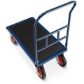 Pikkukuva 8 / 9: HIGHER CargoMaster 640 kg Tavaravaunu - Raskasrakenteinen teräs, taitettava kahva, 90x50 cm alusta - Ihanteellinen DIY:hen ja kotikäyttöön