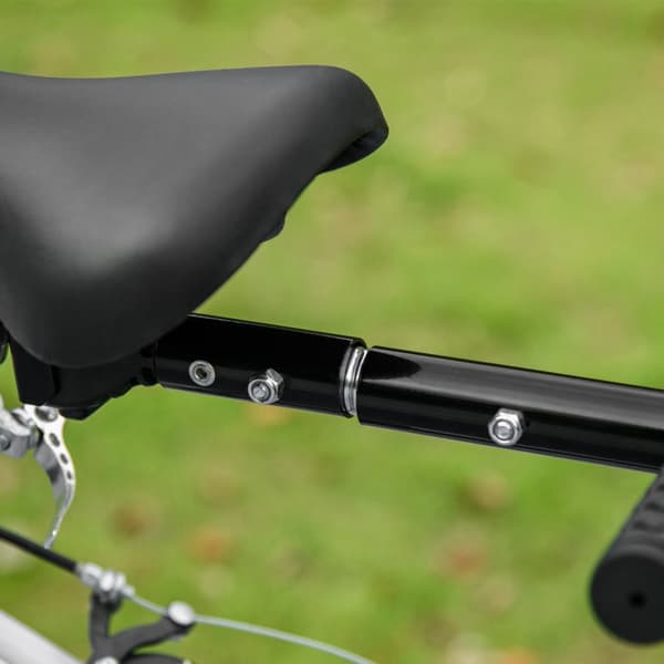 Rootzin polkupyörän perävaunun kuljetusperävaunu - Universal Bike Cart - Helppo Assembly - 70L kapasiteetti - 144L x 59W x 80H CM