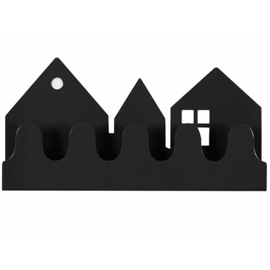 Villa Coat Rack - black