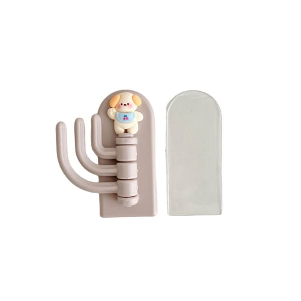 INF Självhäftande krok för badrum / dörr / kök trippelkrok design