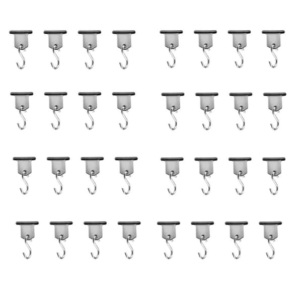 INF 32-pack RV förtält ljus clip, RV party ljus hållare, husbil markis krok