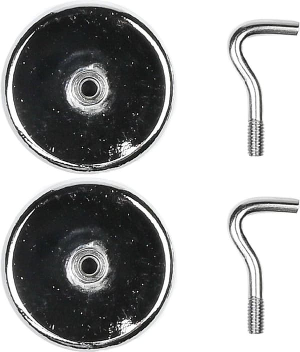 2-Pak - Magnet med Krog / Magnetkrog - 12kg