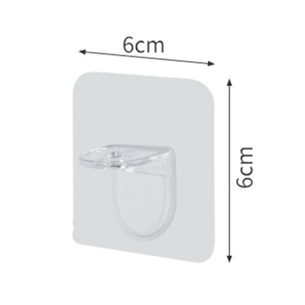 INF Självhäftande Hyllstöd för Köksskåp / Garderober 6x6 cm
