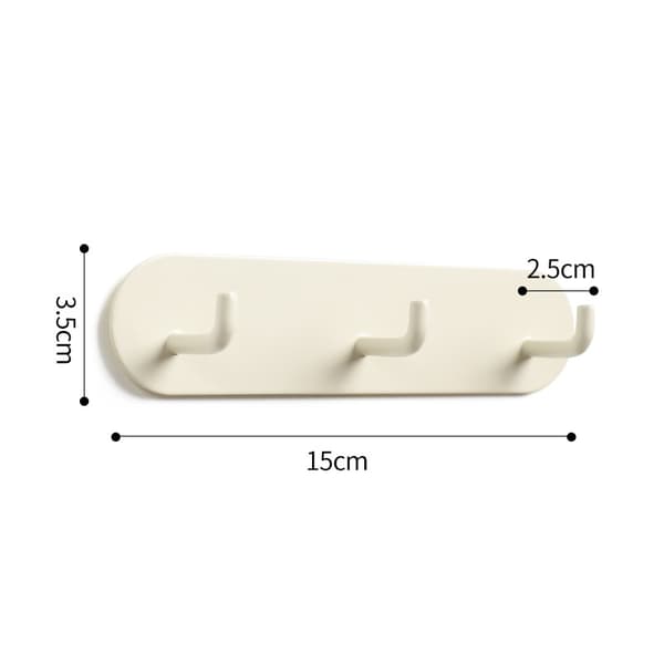 Selvklebende Sterk Sticky Three Hook