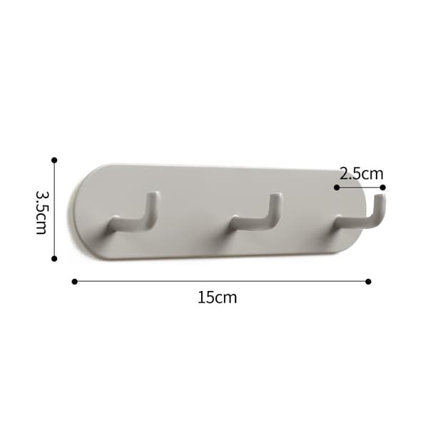 Selvklebende Sterk Sticky Three Hook