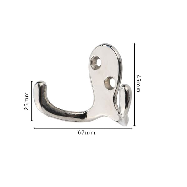 INF Klädkrokar i zinklegering (5-pack)