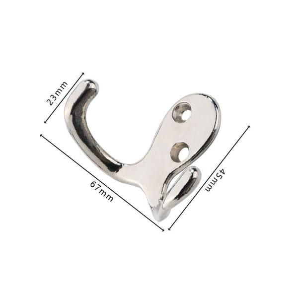 INF Klädkrokar i zinklegering (5-pack)