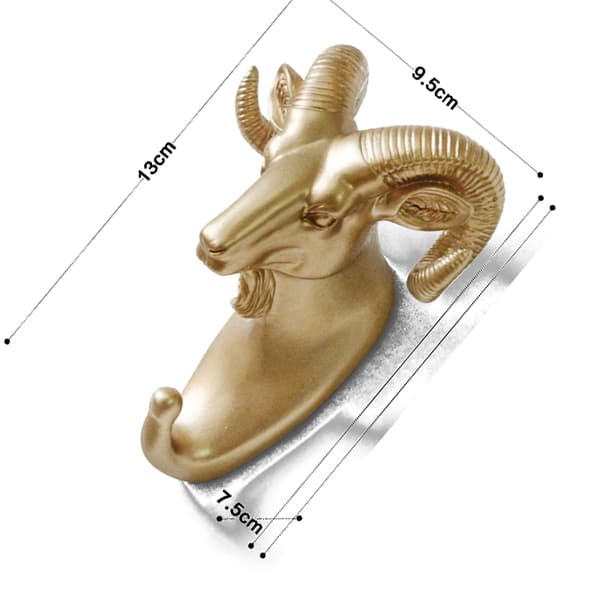 INF No-Drill selvklebende veggkrok goat