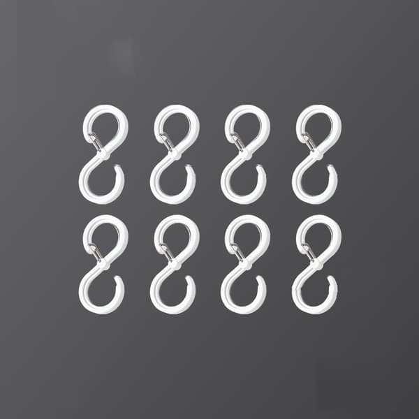 INF S-Formade Krokar, 8-pack