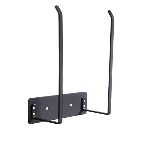INF Vægmonteret krus lågholder - rustfrit stål organizer