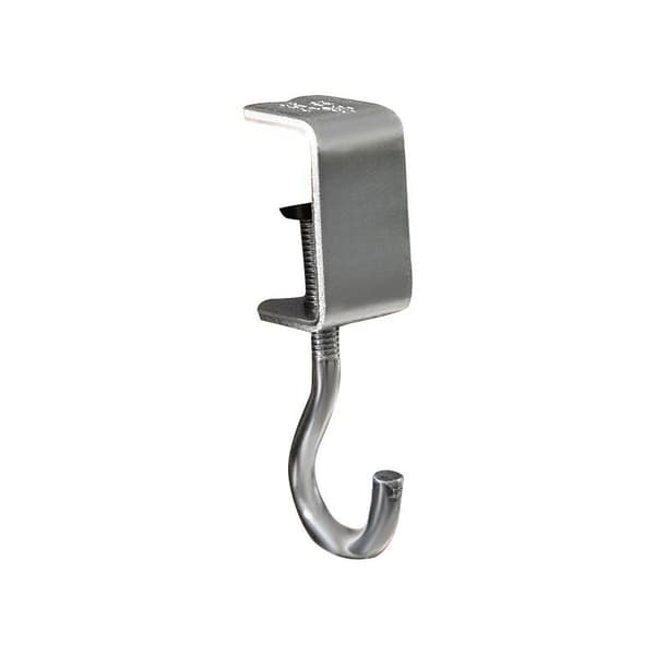 INF 4-pakning med justerbare veskekroker til skrivebord 0