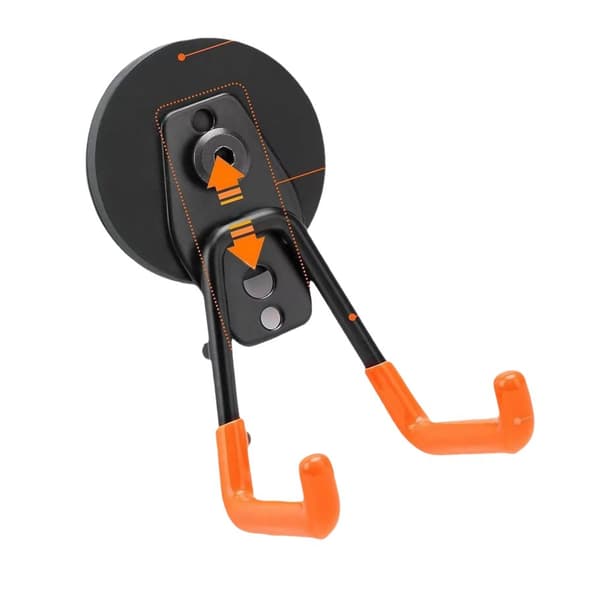 INF Heavy Duty Magnetic Garage Hooks - Magnetiske Opbevaringskroge til Værktøj