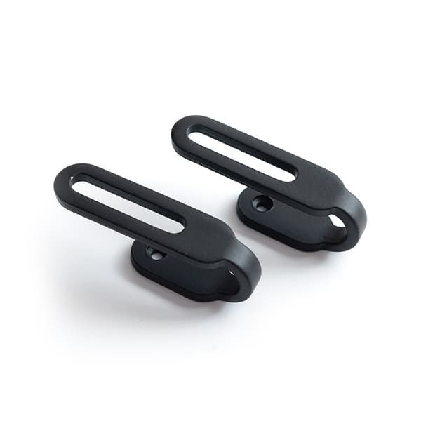 INF 2-Pack Curtain Wall kroge, zink legering draperi kroge til væg