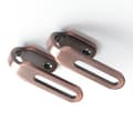 Miniatyrbillede 2 af 2: INF 2-Pack Curtain Wall kroge, zink legering draperi kroge til væg