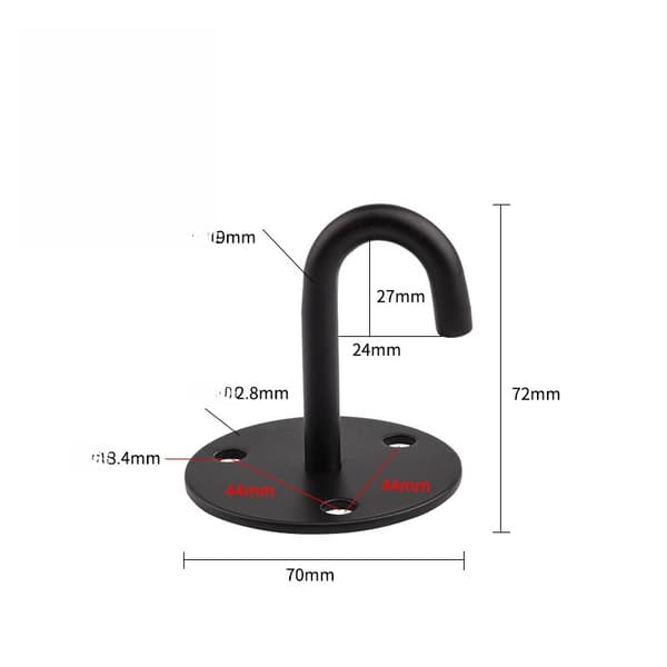 INF Heavy Duty J-Hook ruostumattomasta teräksestä valmistettu kattokoukku