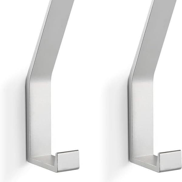 INF Selvklebende veggkroker Heavy Duty, aluminiumslegering vegghenger for baderomskjøkken 6-pack