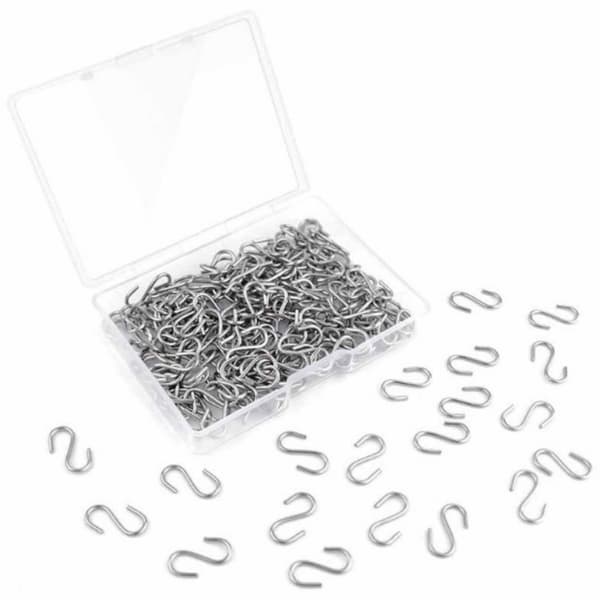 INF Mini S kroge i rustfrit stål (100 stk)