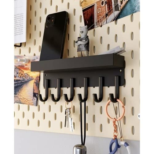 Krokar / Hängare med Hylla / Magnetisk Väggmontering