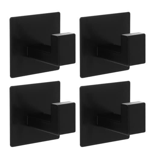 4-Pack - Självhäftande Krokar / Handdukskrokar - Hängare