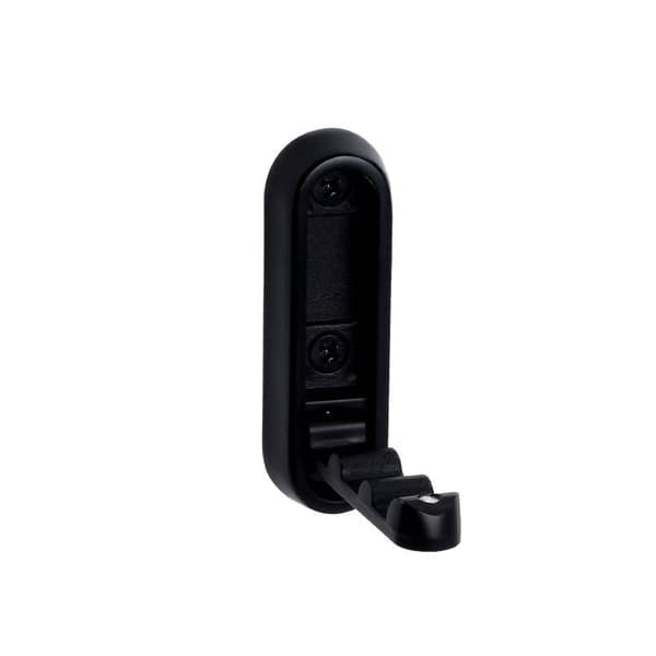 INF Foldable Hook 2-Pack - Matte Black, Space-Saving Design