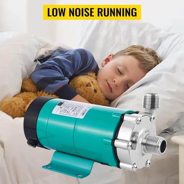10W 145psi magnetisk ölbryggningspump,högtemperaturbeständig,Inget läckage/block