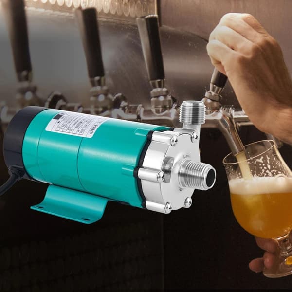 10W 145psi magnetisk ölbryggningspump,högtemperaturbeständig,Inget läckage/block