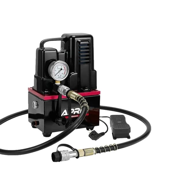Sähköhydraulinen pumppu, korkeajännitekäyttö, manuaalinen/jalkakytkinohjaus, QQ-700A 220V