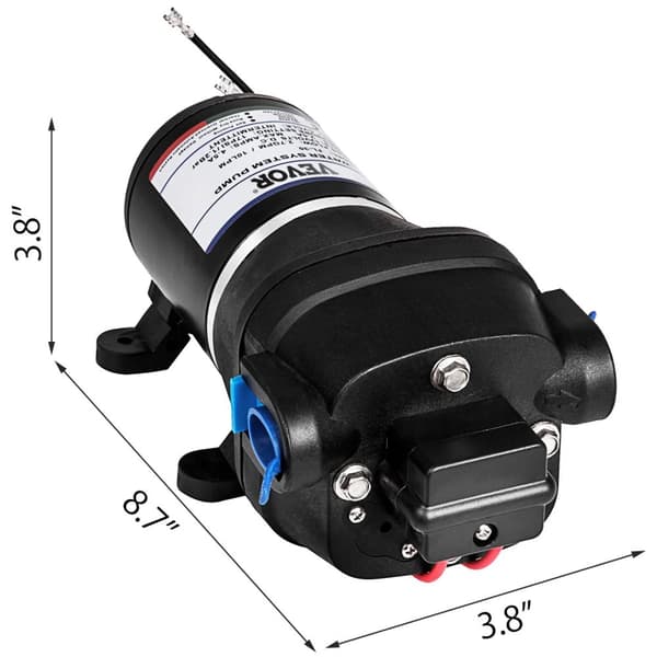 Membranvandpumpe, Højtryk, Selvansugende, FL-30 10L 17PSI