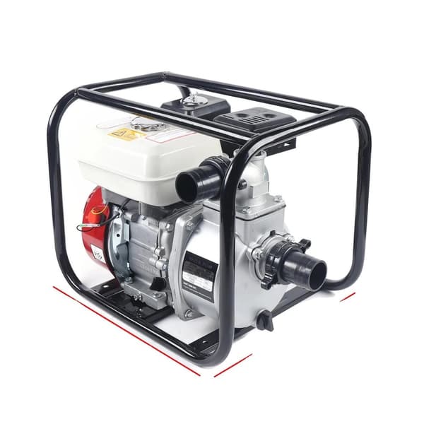 Vandpumpe, 6,5HK motor, 36m³/t maksimum flow,Sølv-Sort