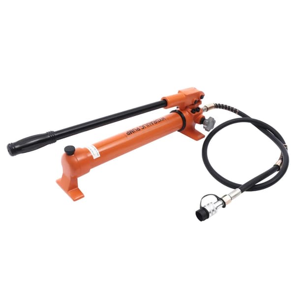 Hydraulisk manuell pump, hög utgångstryck 70MPa, 900cc oljemängd,ORANGE RÖD