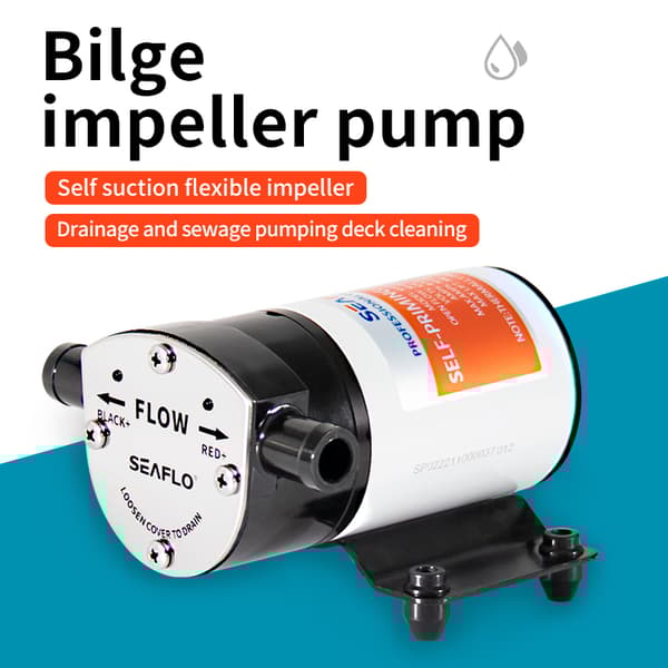 Marin Drænpumpe, 12V DC Strøm, Høj Flowkapacitet,SFSP1-080-003-02
