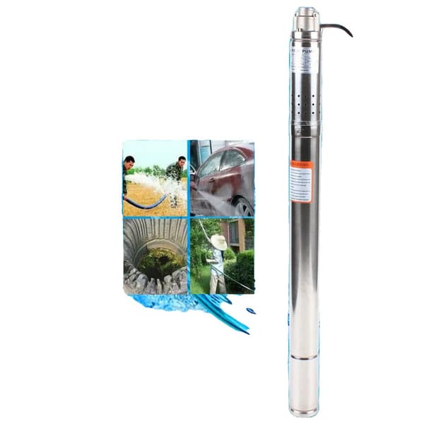 Dybbrøndspumpe, 370W effekt, 1000 L/t maksimalt flowrate,EU