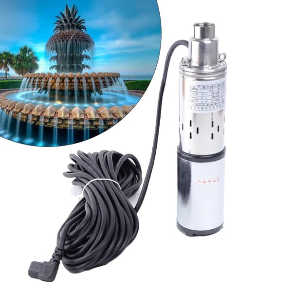 Godt nedsænket pumpe, 280W effekt, 16L/min flowhastighed, 40-60m løftehøjde