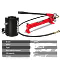 Pikkukuva 1 / 2: Hydraulinen käsipumppu, 700 kg/cm² maksimi paine, 900 cc öljykapasiteetti,CP-700-mittarilla
