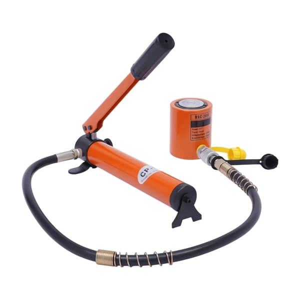Hydraulisk Ram Cylindrisk Jack, 20T Løftekapacitet, Holdbar Stål Design,20T