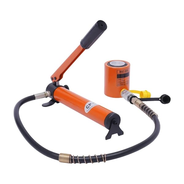 Hydraulisk Ram Cylindrisk Jack, 20T Løftekapacitet, Holdbar Stål Design,20T