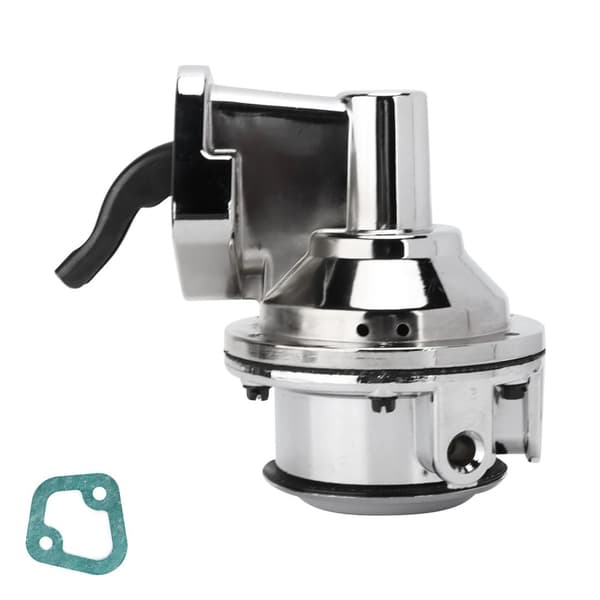 Mekanisk bränslepump, dubbelventildesign, kompatibel med Chevrolet Small Block V8,Silver