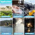 Pikkukuva 2 / 4: 24V Aurinkovesipumppu, Korkea Virtausnopeus 2m³/h, Maksimi Nostokorkeus 65m, Kestävä Ruostumaton Teräs