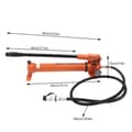 Pikkukuva 2 / 4: Hydraulinen pumppu, manuaalinen käyttö, korkea paineen tuotto,Hydraulinen pumppu, EU
