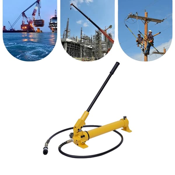 Hydraulinen käsipumppu, 10 000 PSI maksimi paine, 350CC öljykapasiteetti, manuaalinen käyttö