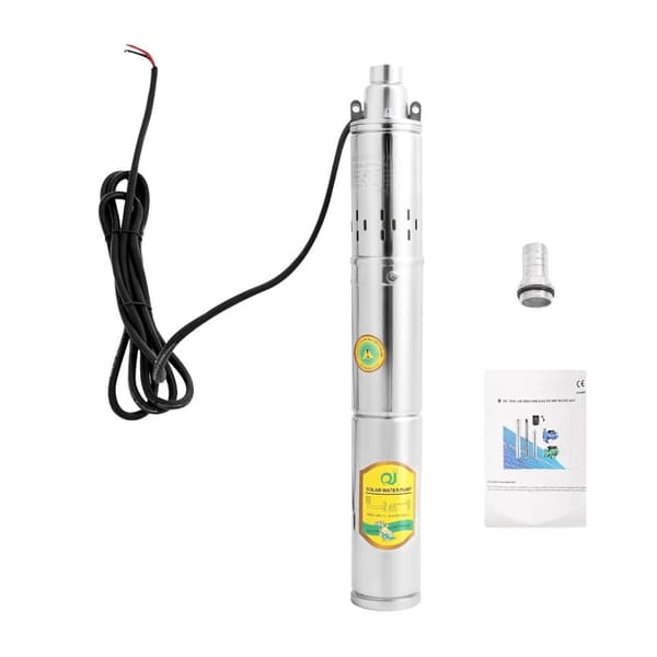 Sukelluskaivopumppu, 0,5HV Teho, 2850RPM Nopeus,EU, 24V