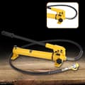 Pikkukuva 3 / 4: Käsikäyttöinen hydraulinen pumpputyökalu, 10 000 PSI paine, 350cc öljykapasiteetti,Keltainen