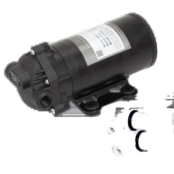 RO Booster Pump, 200 GPD kapasiteetti, itsestään imemä jopa 2M,varusteilla