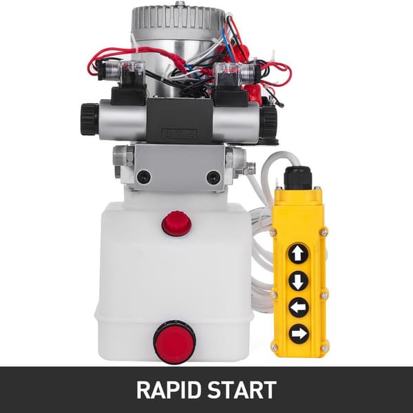 Hydraulinen voimapaketti, 12V DC-moottori, 4,5L säiliö, maksimi paine 3200 PSI