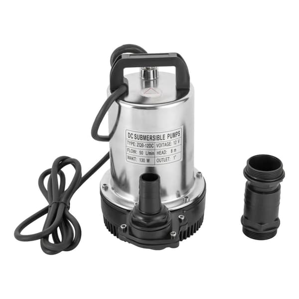 Sukellusvesipumppu, 160W Teho, 8m Nostokyky,12V, EU