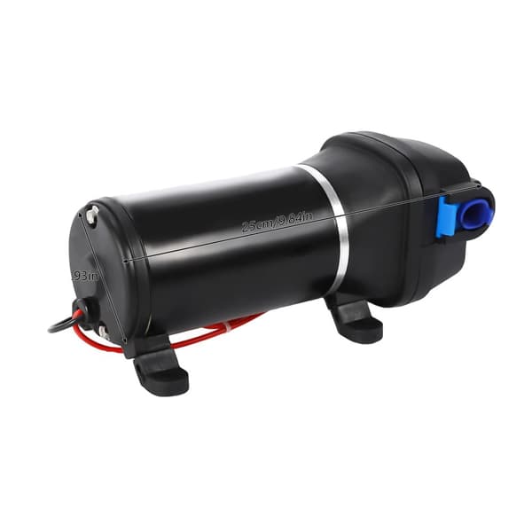 12V Vesipumppu, 4.5 GPM Virtausnopeus, 40 PSI Paine,Musta, 12V