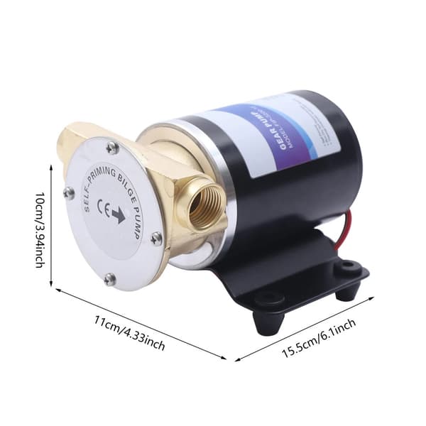 Itseimevä vesipumppu, 120W teho, 3m maksimi nostokorkeus, 30L/min virtaama,EU, 12V