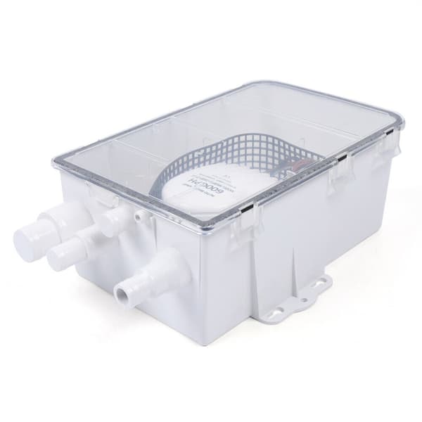 Brusebundspumpe, DC, 600 GPH flow rate, automatisk kontrol,12V, EU
