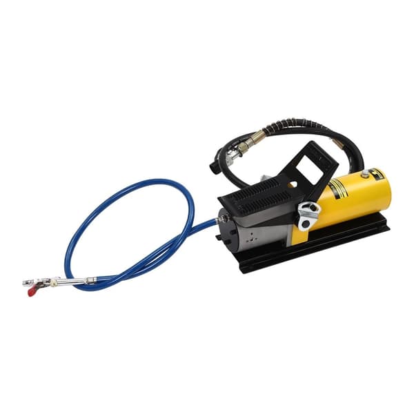 Ilma-hydraulinen pumppu, 10000 PSI ulostulopaine, teräsrakenteinen, kompakti muotoilu,Keltainen