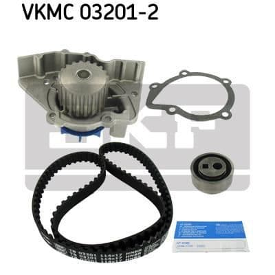 SKF Distributionssats + vattenpump VKMC 03201-2